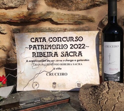 Premio Cata Patrimonio de la D.O. Ribeira Sacra para Adega Cruceiro.